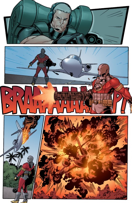 Secret Six #23 pg. 21 - published by RB Silva